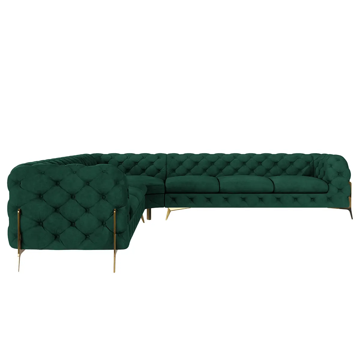 Ecksofa Ravi | Grün