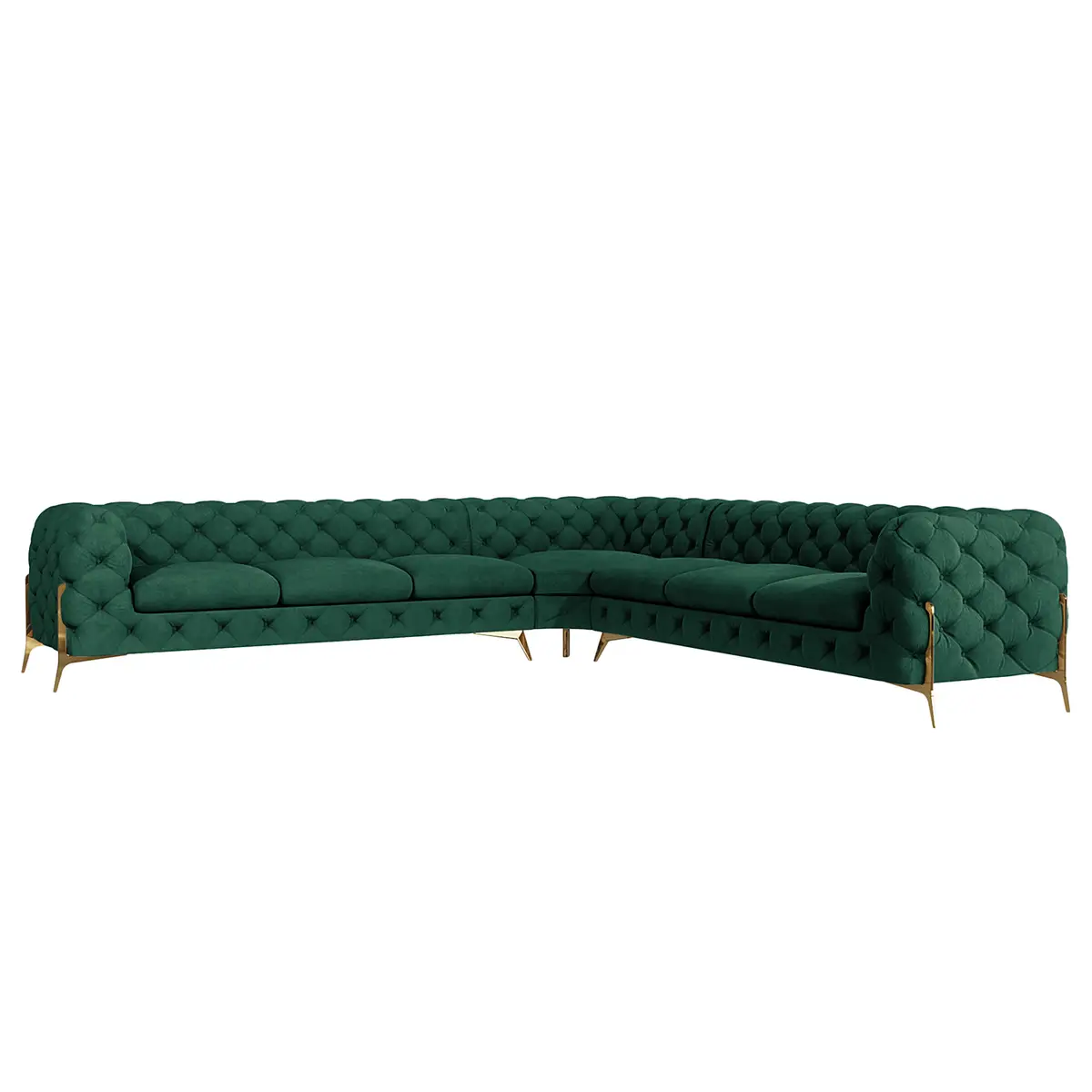 Ecksofa Ravi | Grün