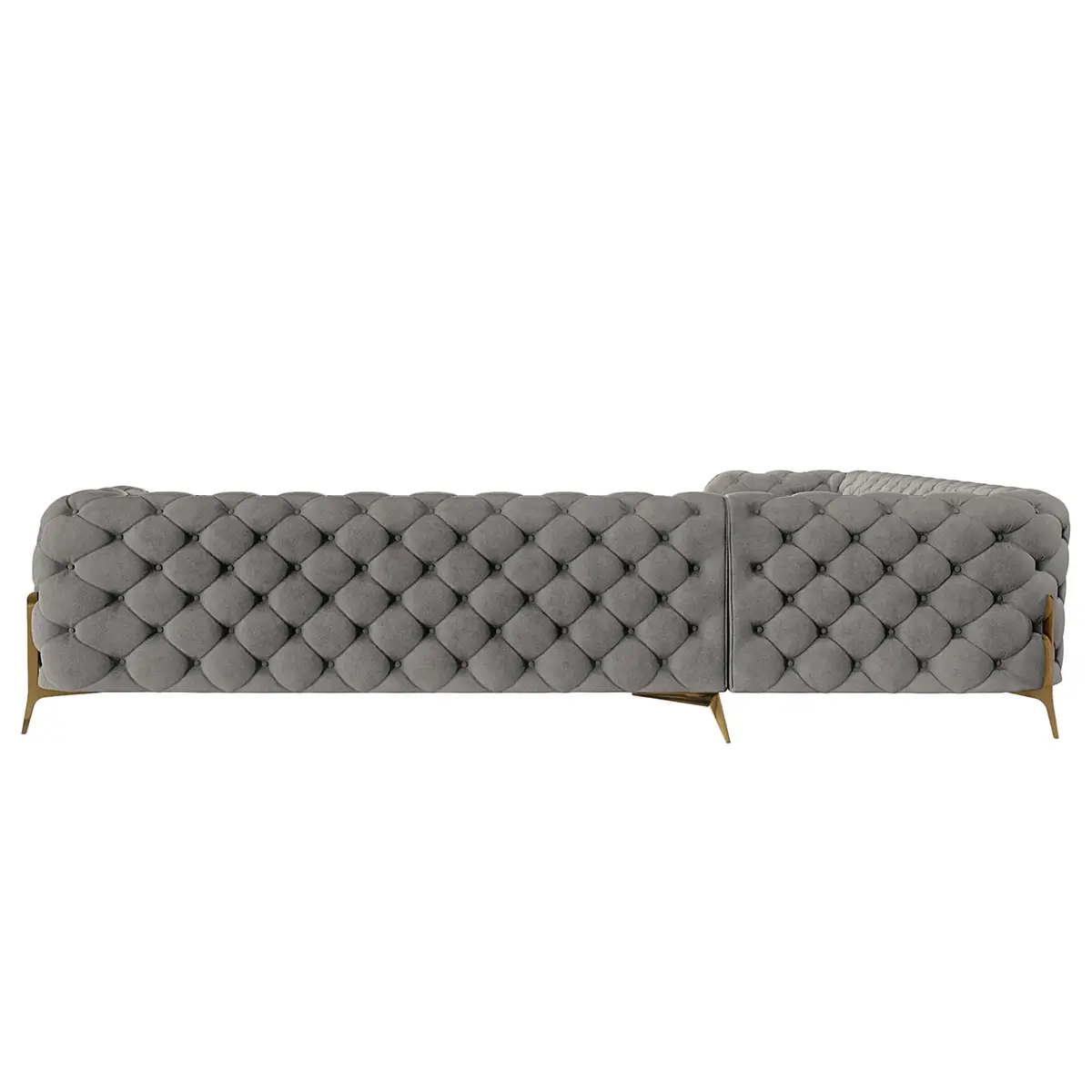 Ecksofa Ravi | Braun