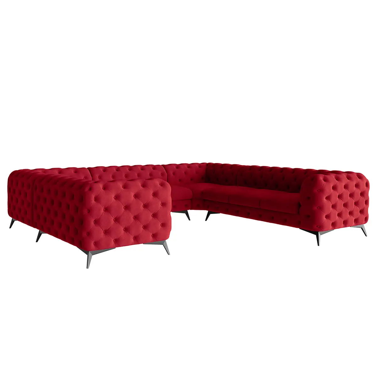 Wohnlandschaft Ravi | Rot