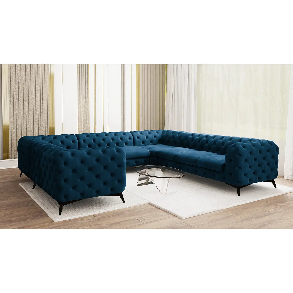 Wohnlandschaft Ravi | Blau