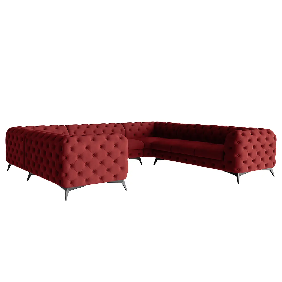 Wohnlandschaft Ravi | Rot