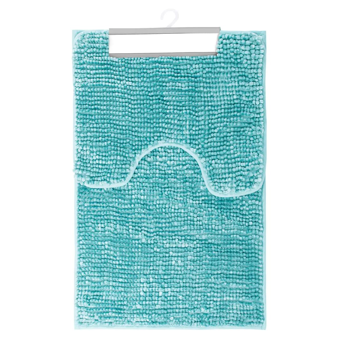 Badematte-Set Ati 2-teilig | Blau