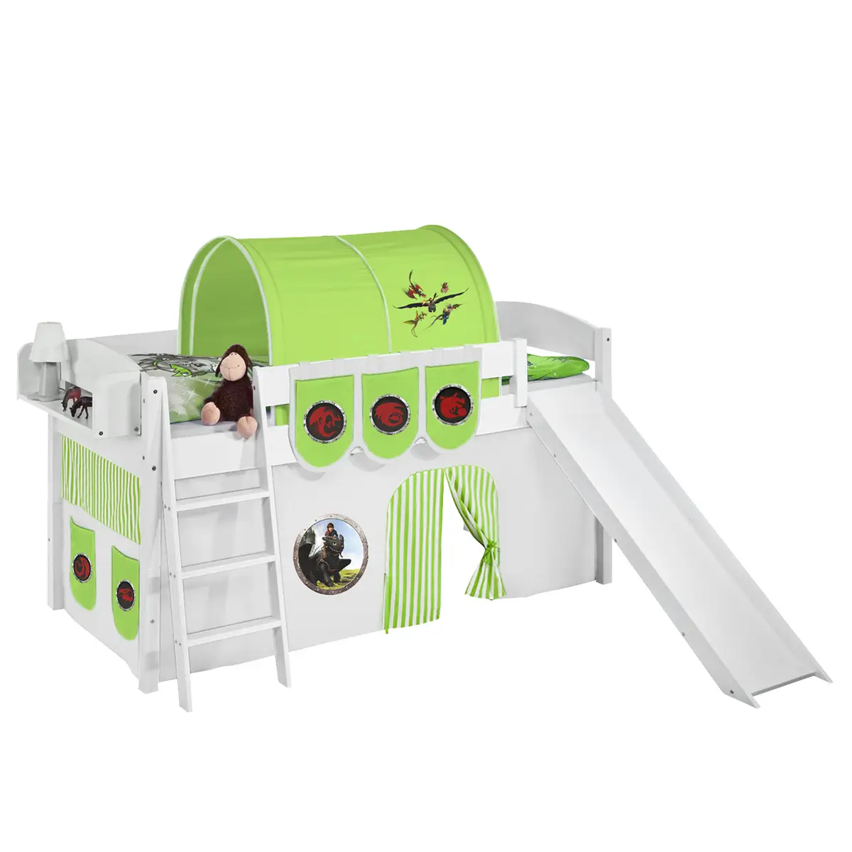 Hochbett Dragons | Mehrfarbig