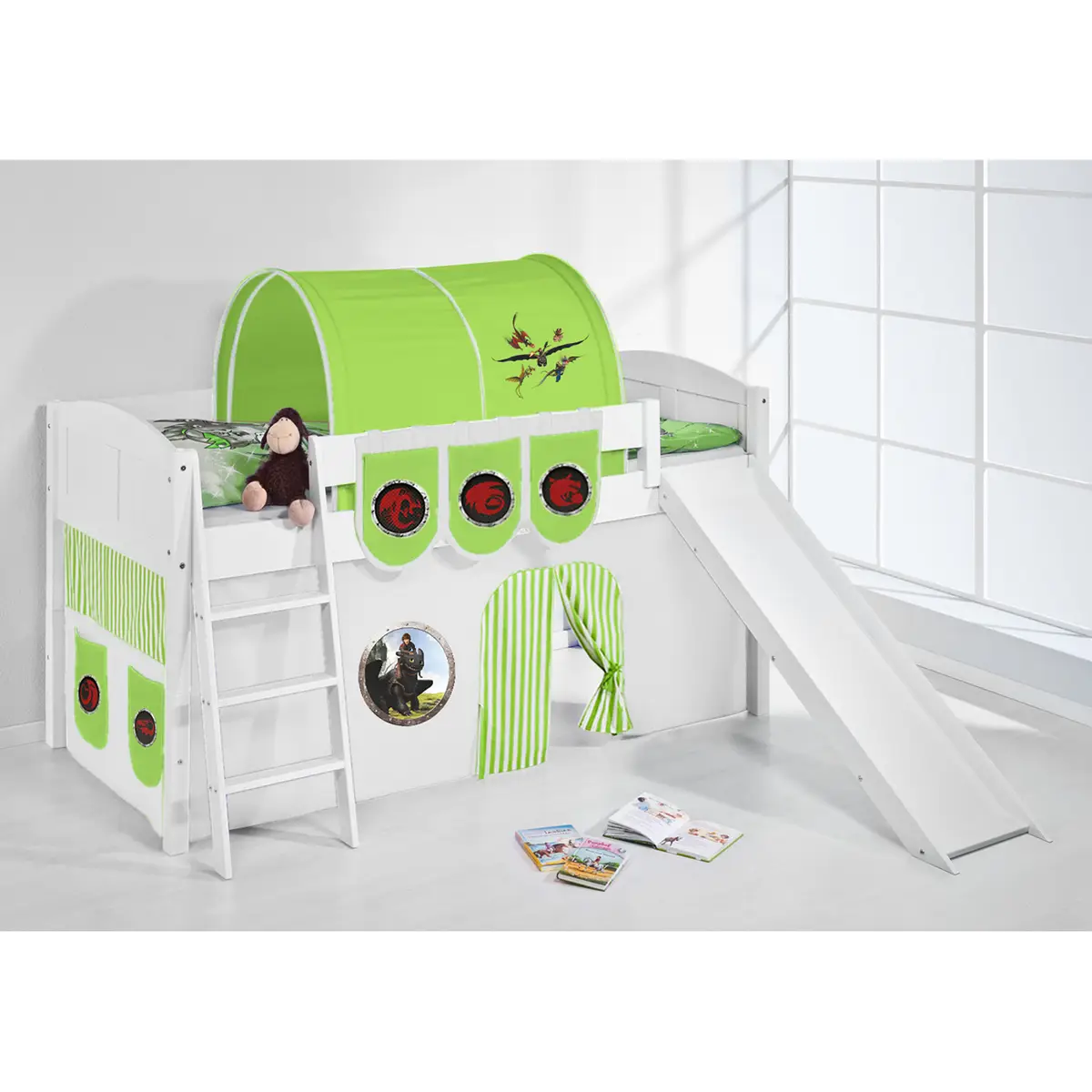 Hochbett Dragons | Weiß