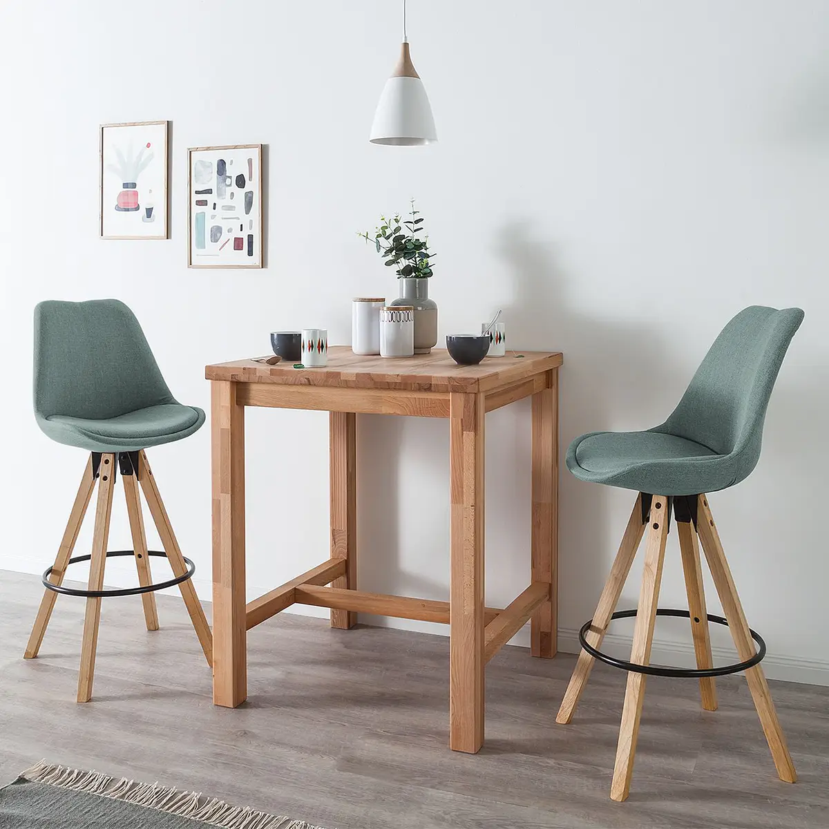 Barset Askes I 3-teilig Beige/Mintgrau | Beige