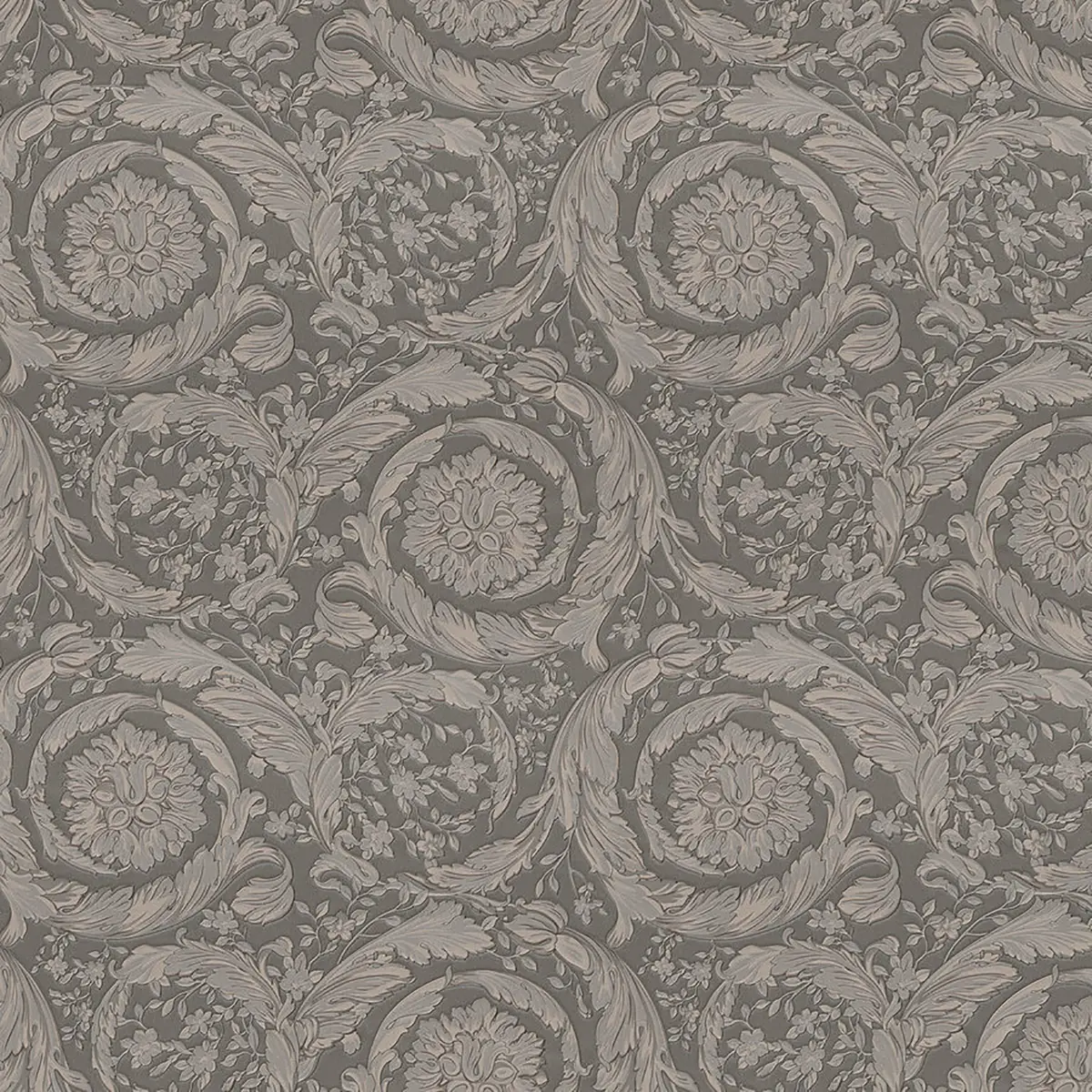 Vliestapete Blumen | Beige