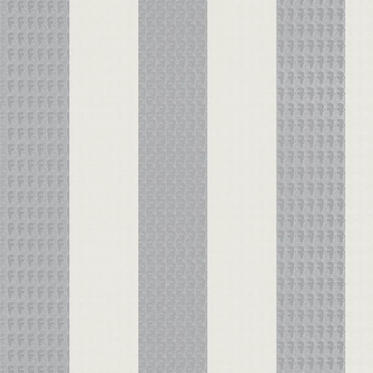 Vliestapete Stripes | Grau