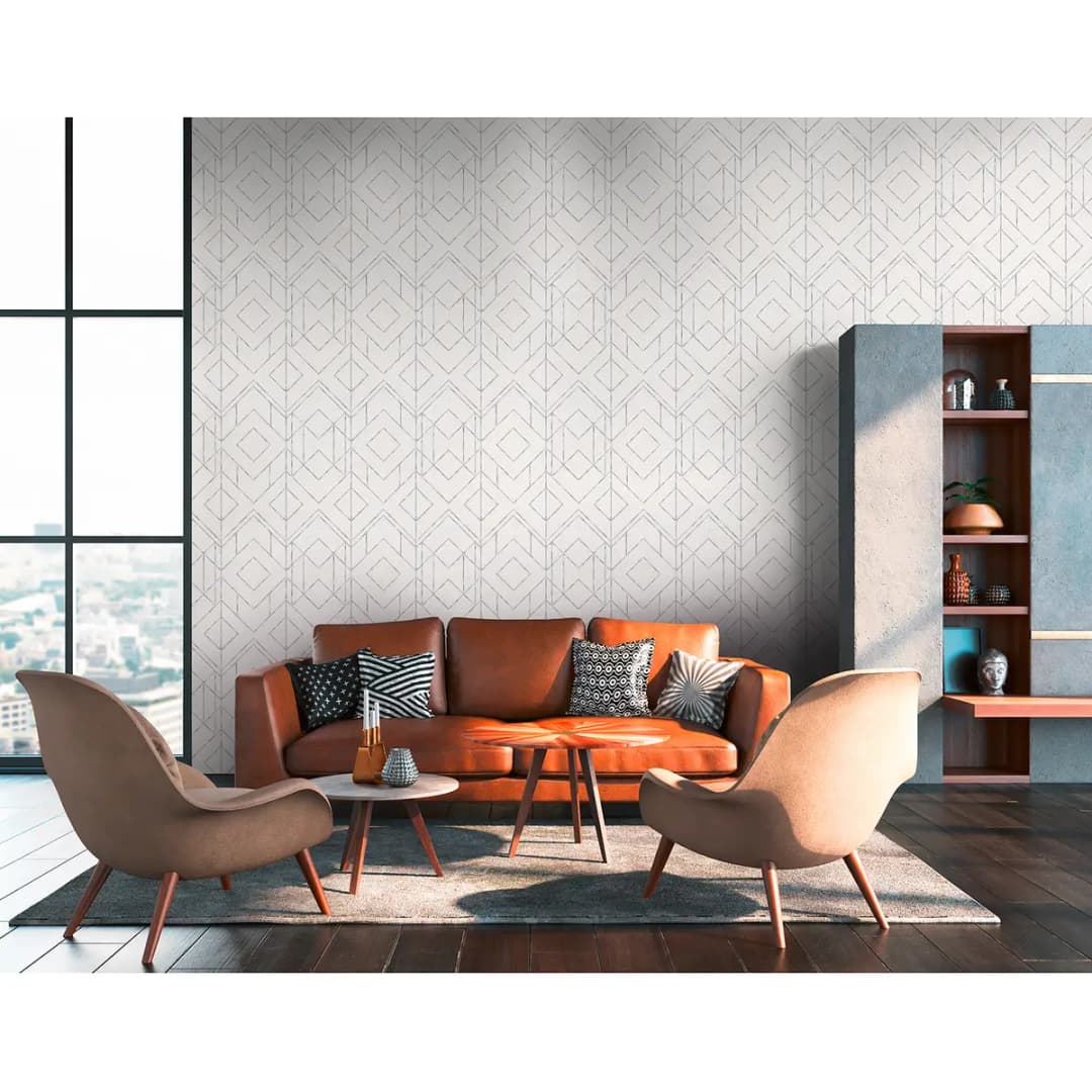Vliestapete Ava Modern I | Mehrfarbig