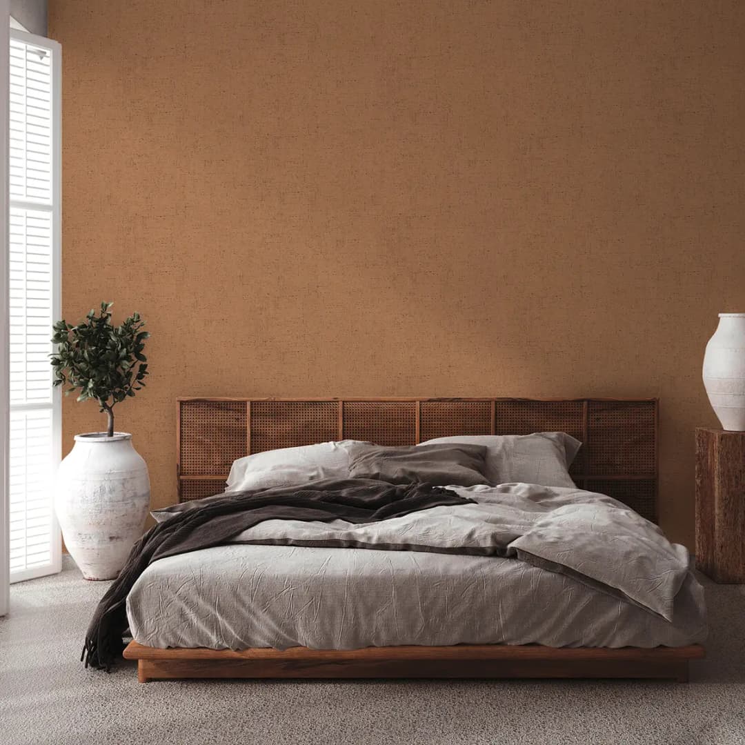 Vliestapete Said Vintage | Orange