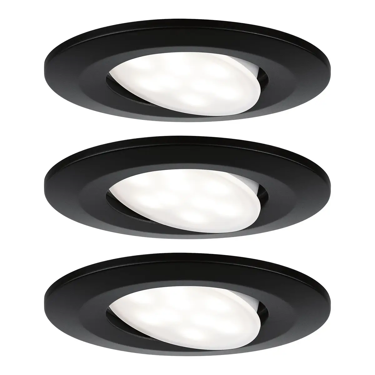 LED-Deckenleuchte Calla | Schwarz