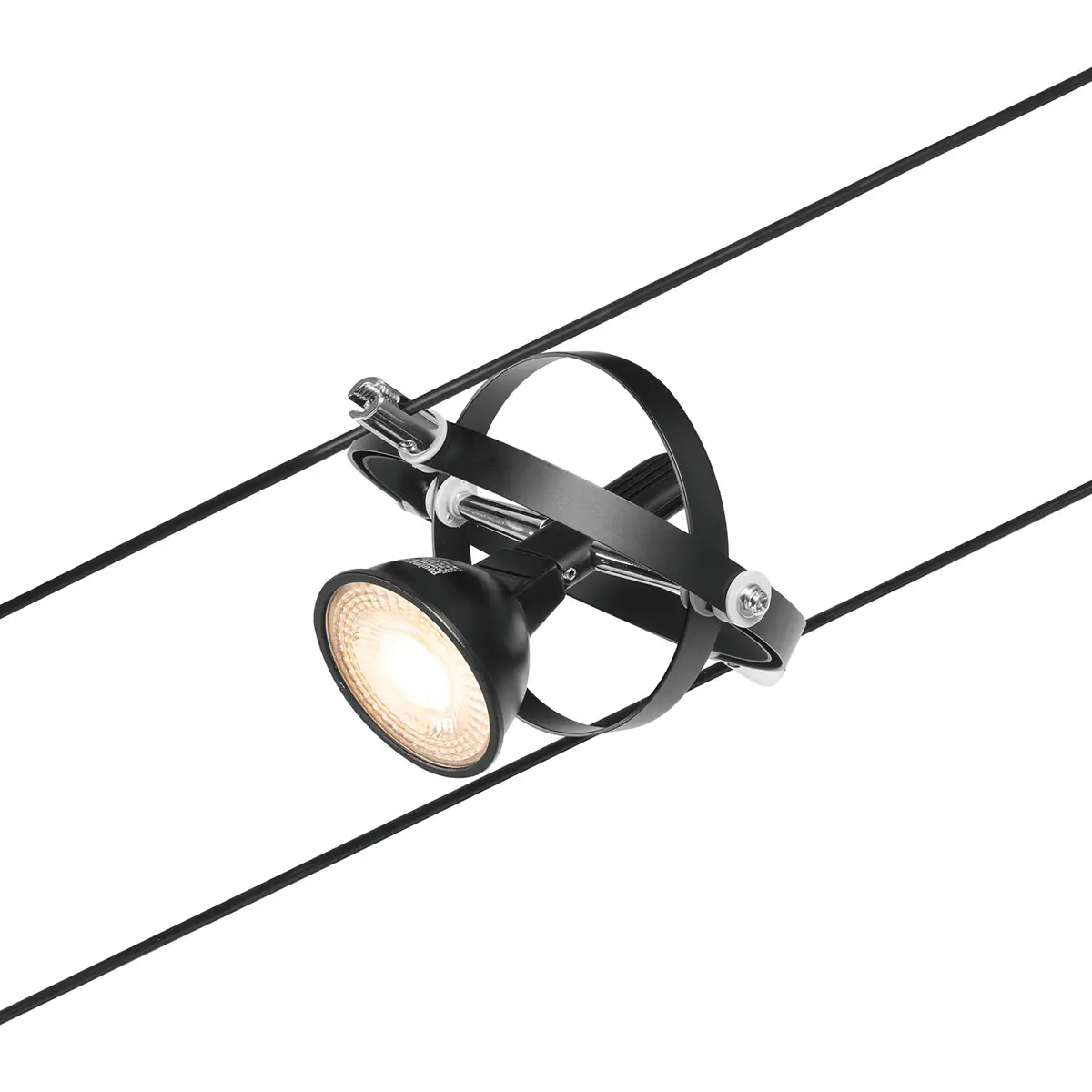 Deckenleuchte Cardan I | Schwarz