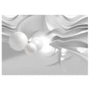Fototapete White Corridors | Grau