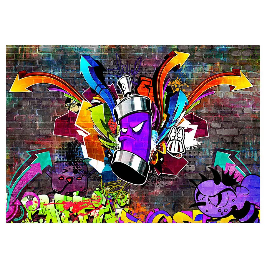 Fototapete Colourful Attack | Mehrfarbig