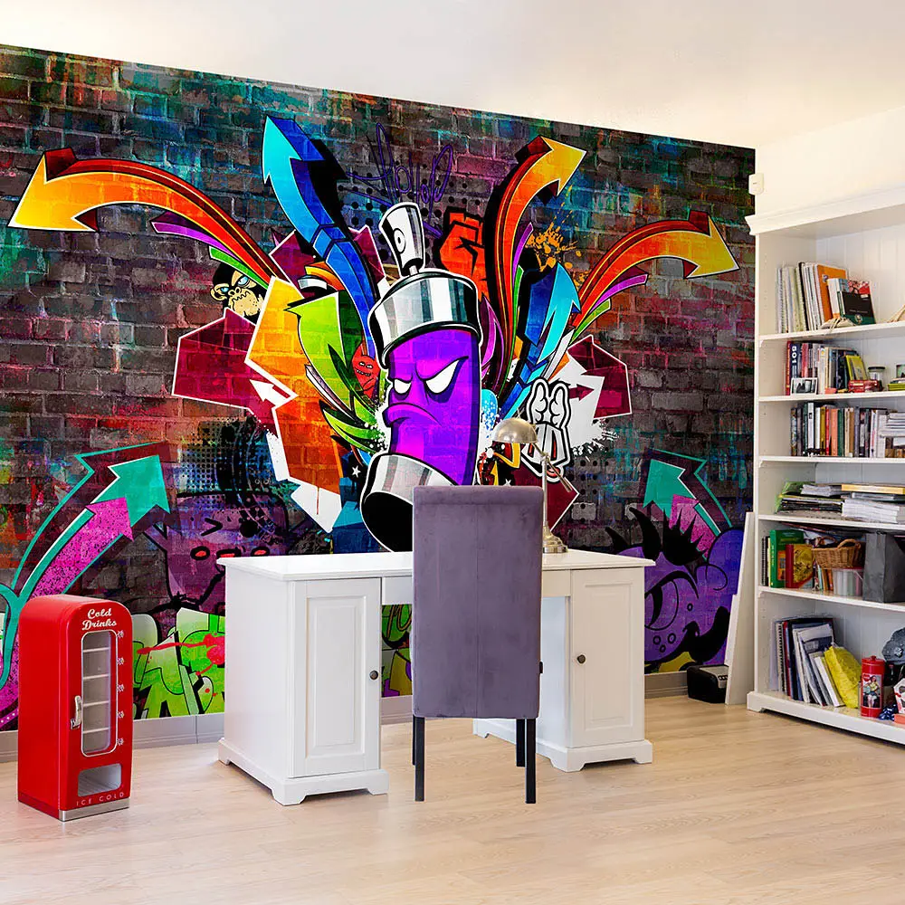 Fototapete Colourful Attack | Mehrfarbig