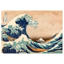 Fototapete The Great Wave off Kanagawa | Mehrfarbig