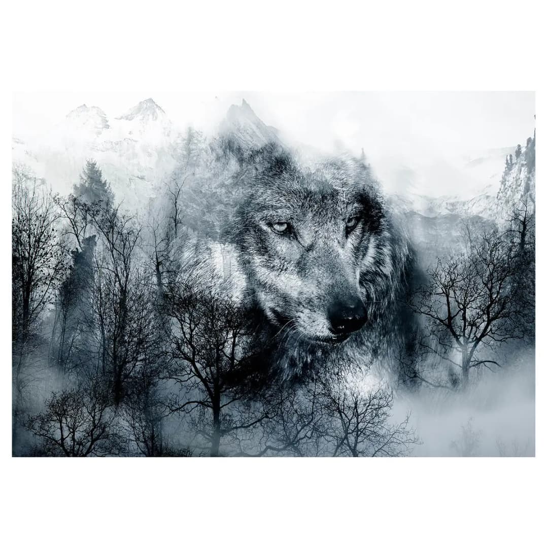 Fototapete Mountain Predator | Mehrfarbig