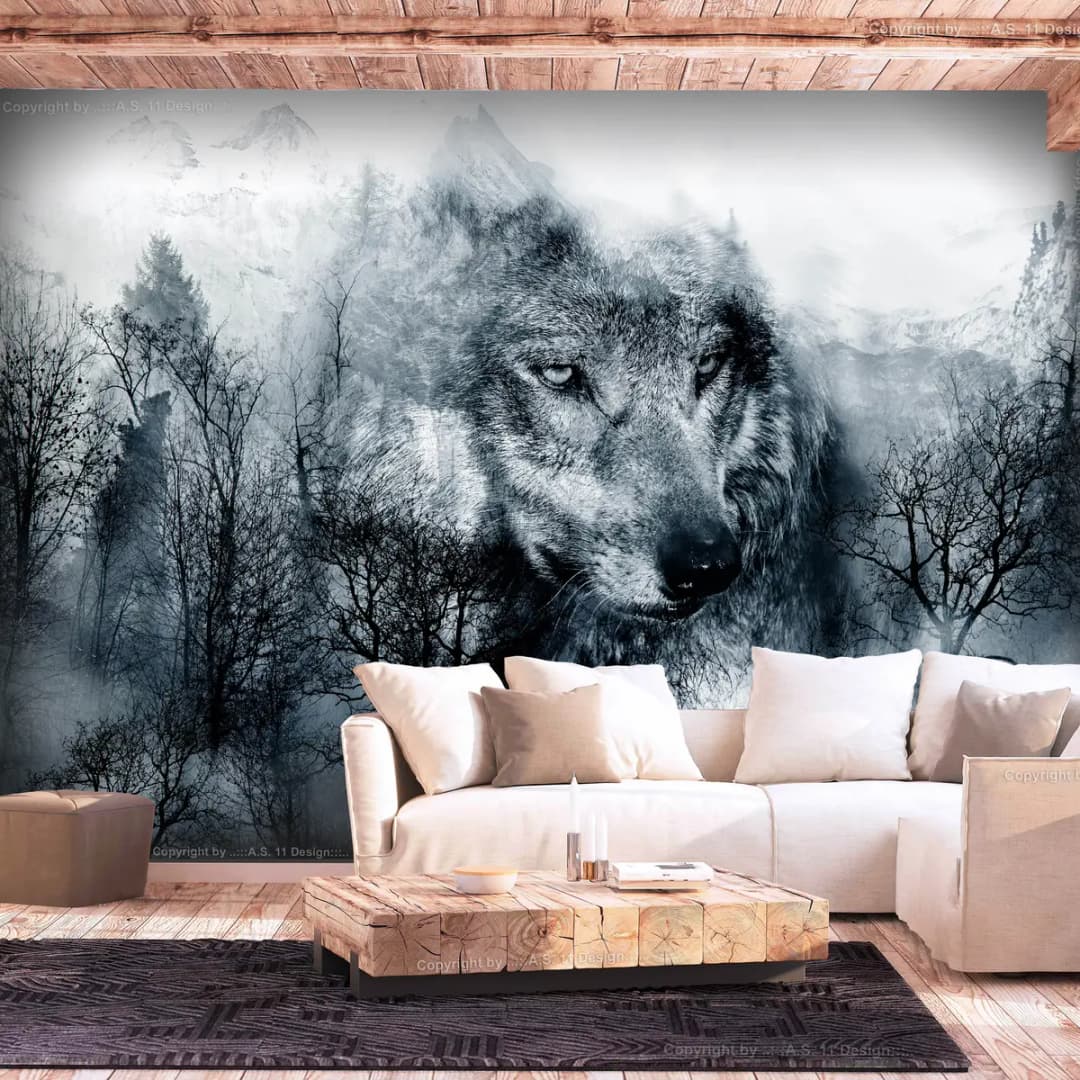 Fototapete Mountain Predator | Mehrfarbig