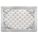 Fototapete Quilted Leather | Beige
