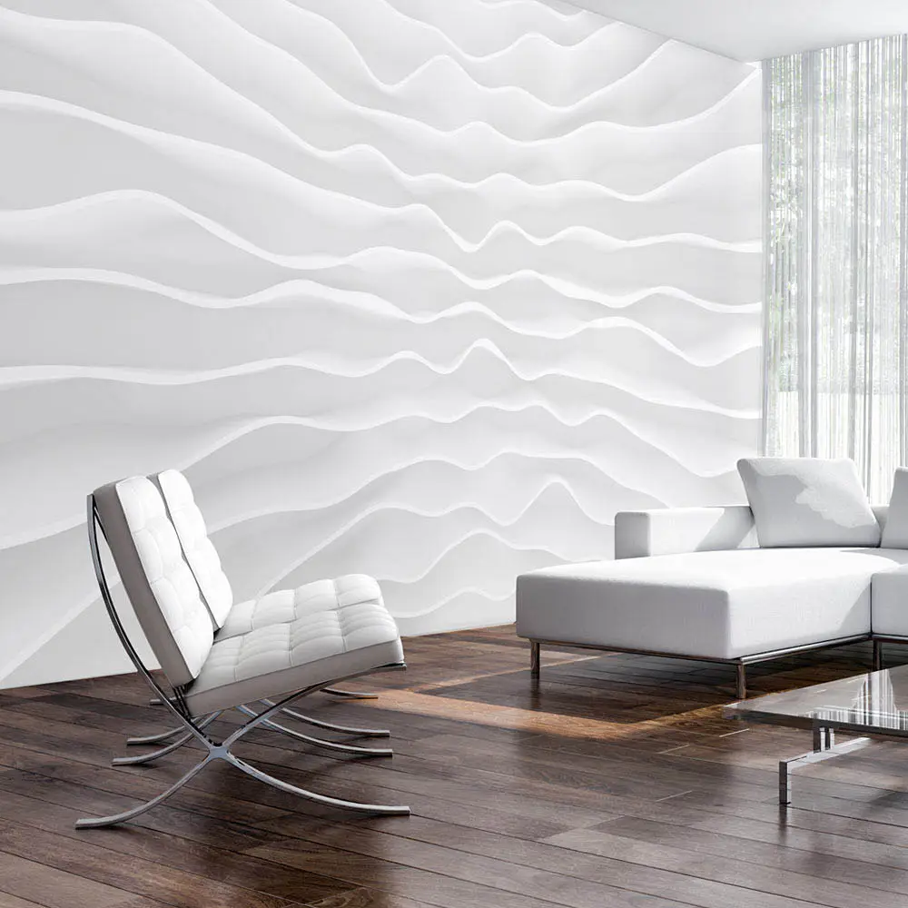 Fototapete Origami Wall | Weiß