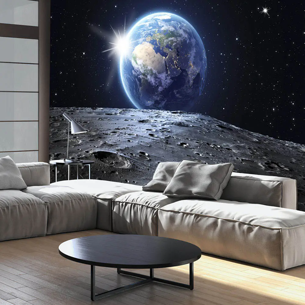 Fototapete View of the Blue Planet | Blau