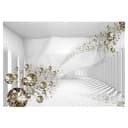 Fototapete Diamond Corridor Grey | Grau