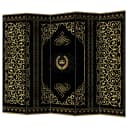 Paravent Charm of the Night Fleece Gold | Gold