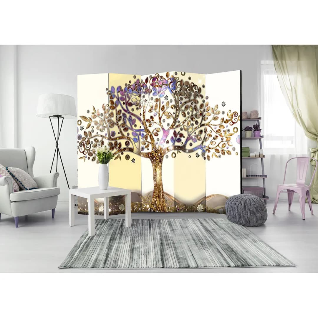 Paravent Golden Tree | Braun