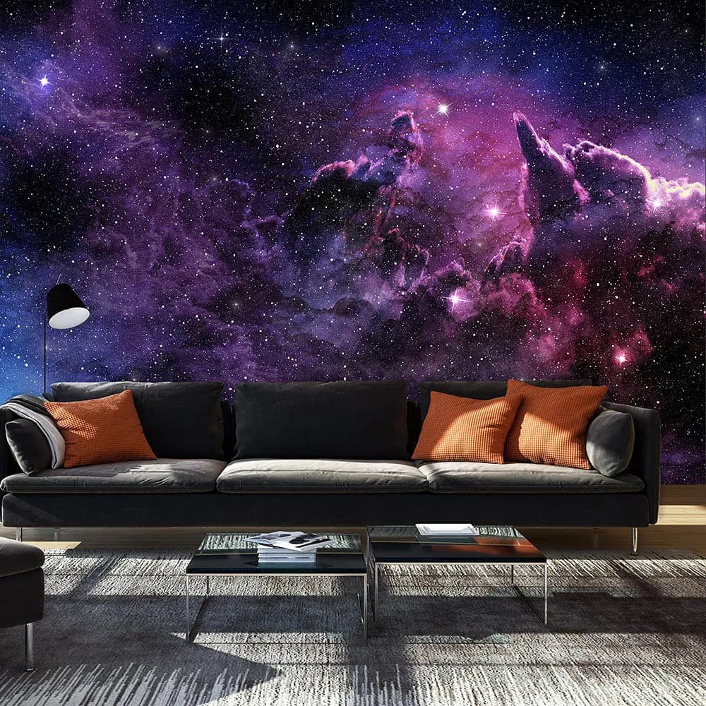 Fototapete Purple Nebula | Lila