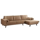 Ecksofa Jurga | Braun