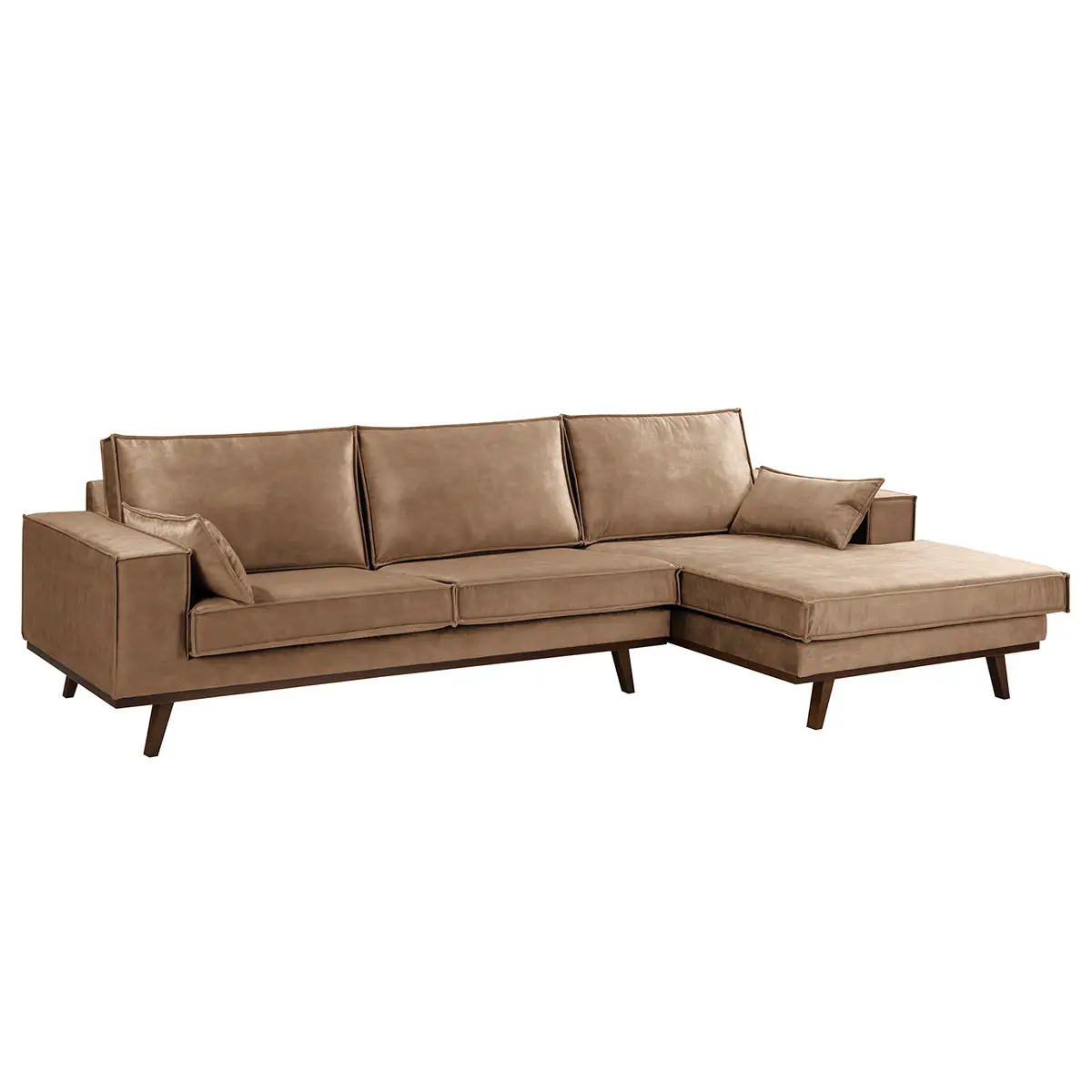 Ecksofa Jurga | Braun