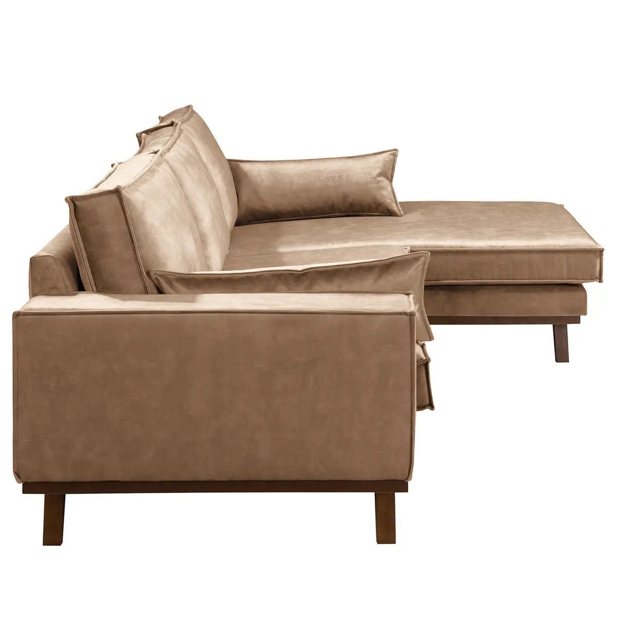 Ecksofa Jurga | Braun