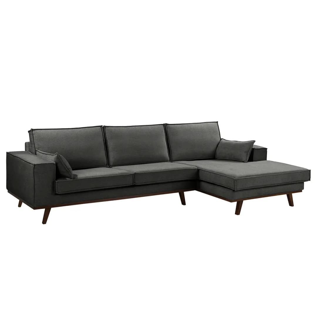 Ecksofa Jurga | Grau
