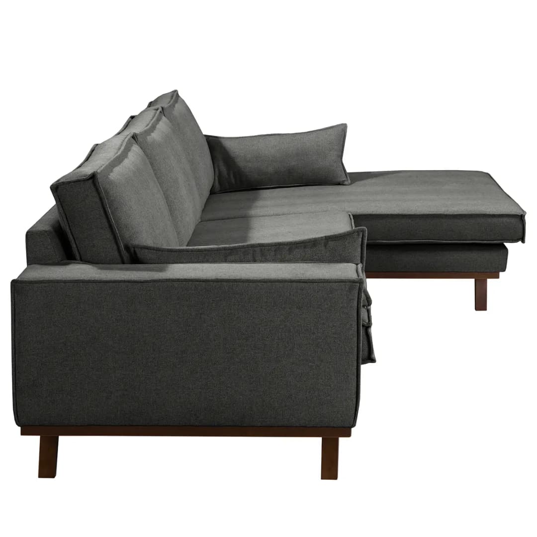 Ecksofa Jurga | Grau