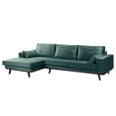 Ecksofa Jurga | Blau