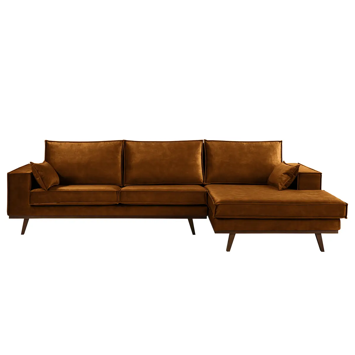 Ecksofa Jurga | Braun