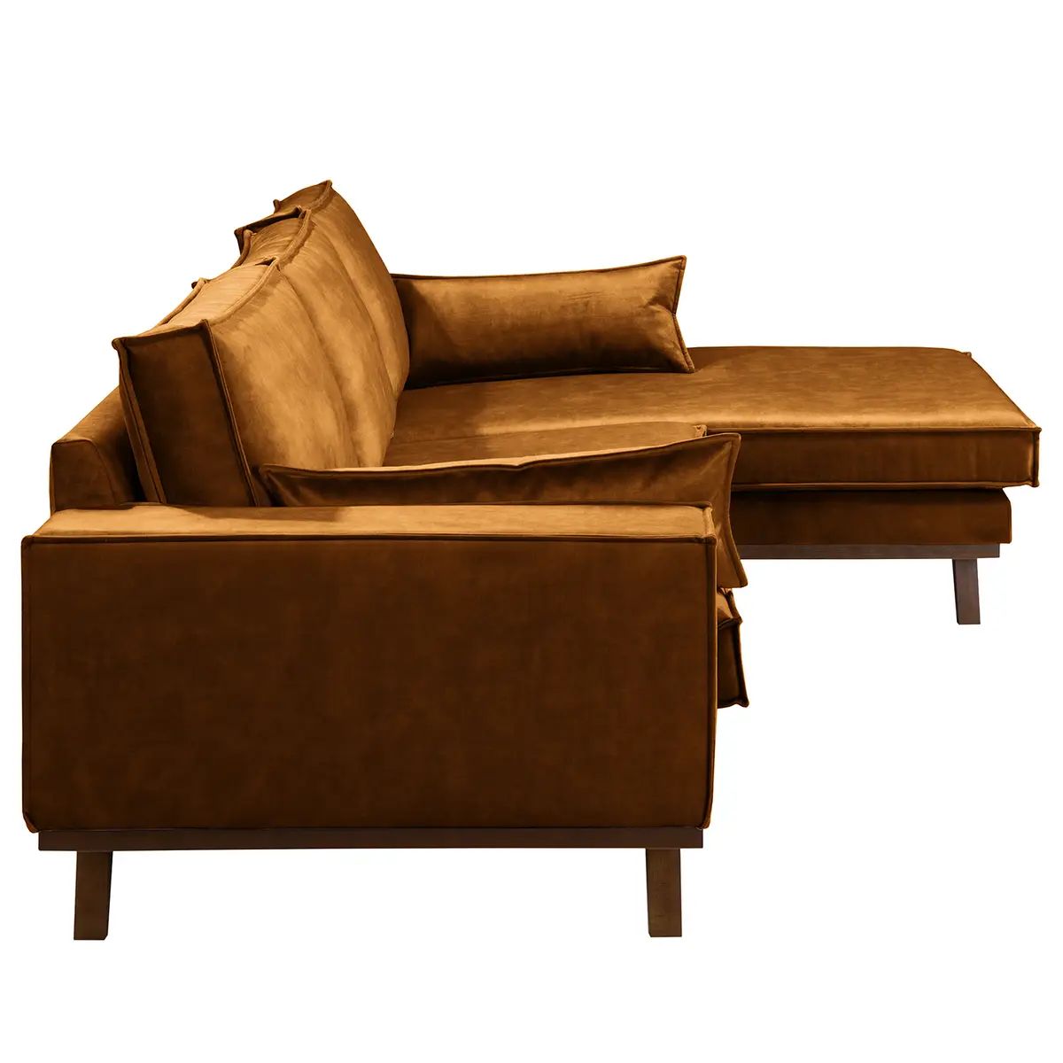 Ecksofa Jurga | Braun