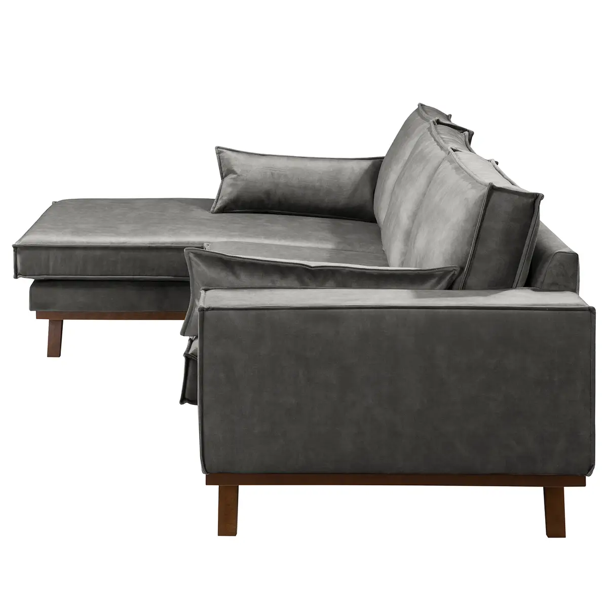 Ecksofa Jurga | Grau