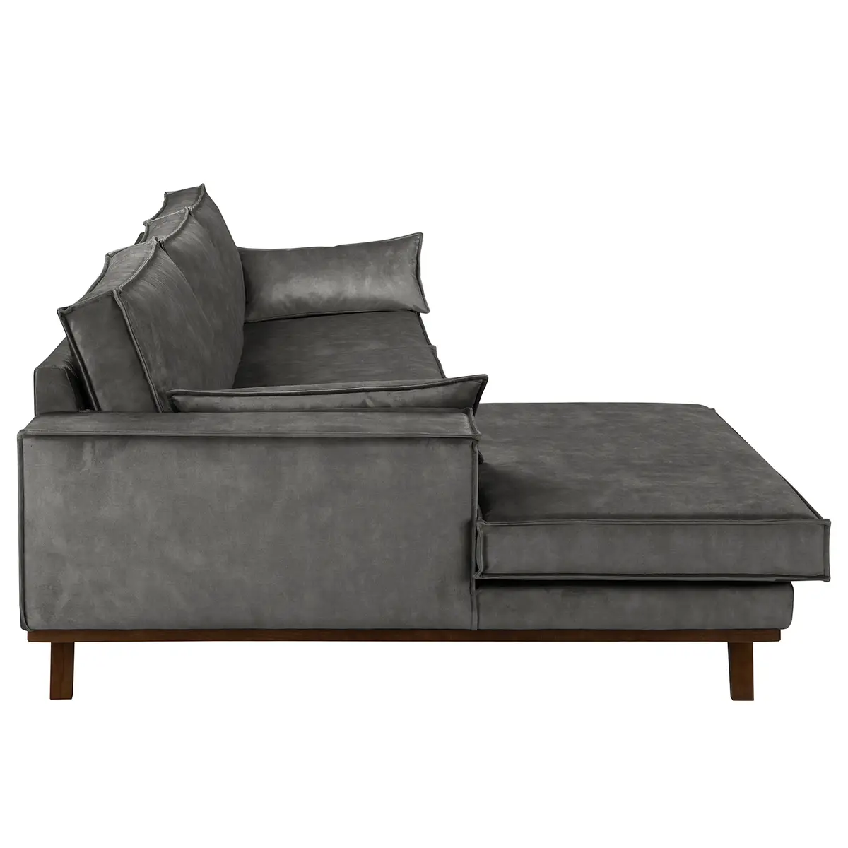 Ecksofa Jurga | Grau