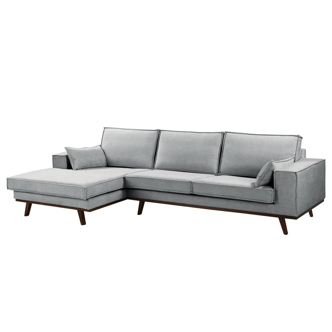 Ecksofa Jurga | Grau