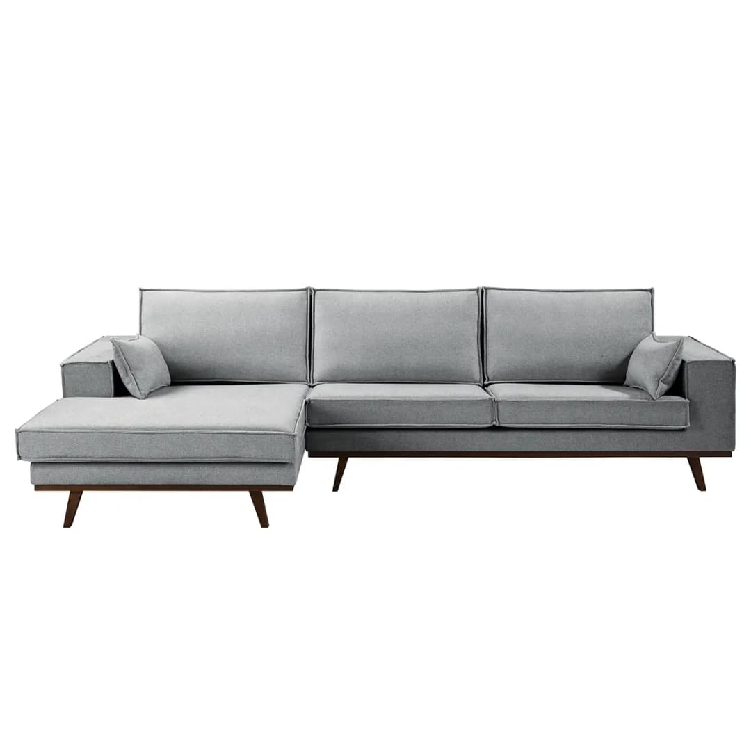 Ecksofa Jurga | Grau