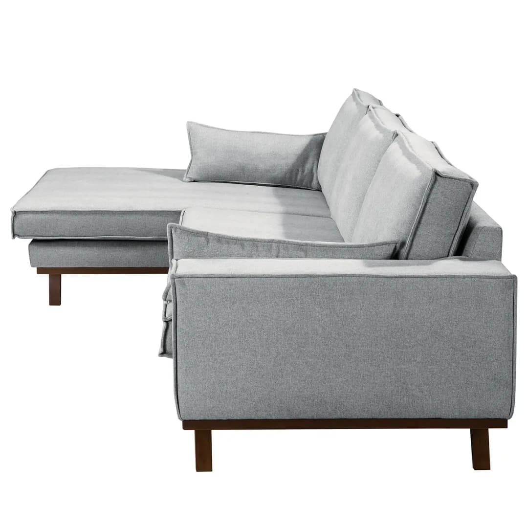 Ecksofa Jurga | Grau