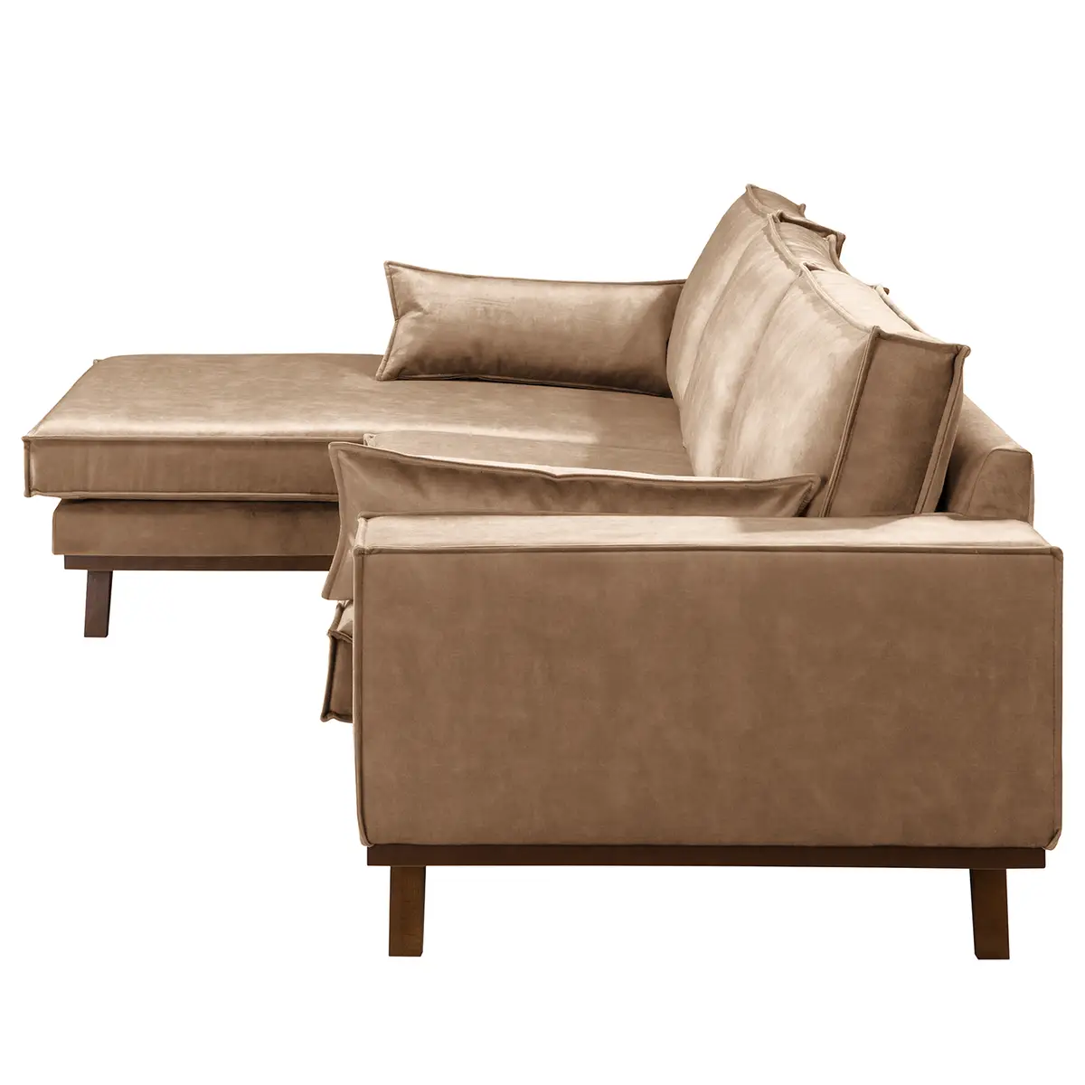 Ecksofa Jurga | Braun
