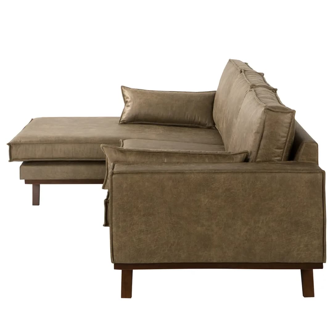 Ecksofa Jurga | Braun