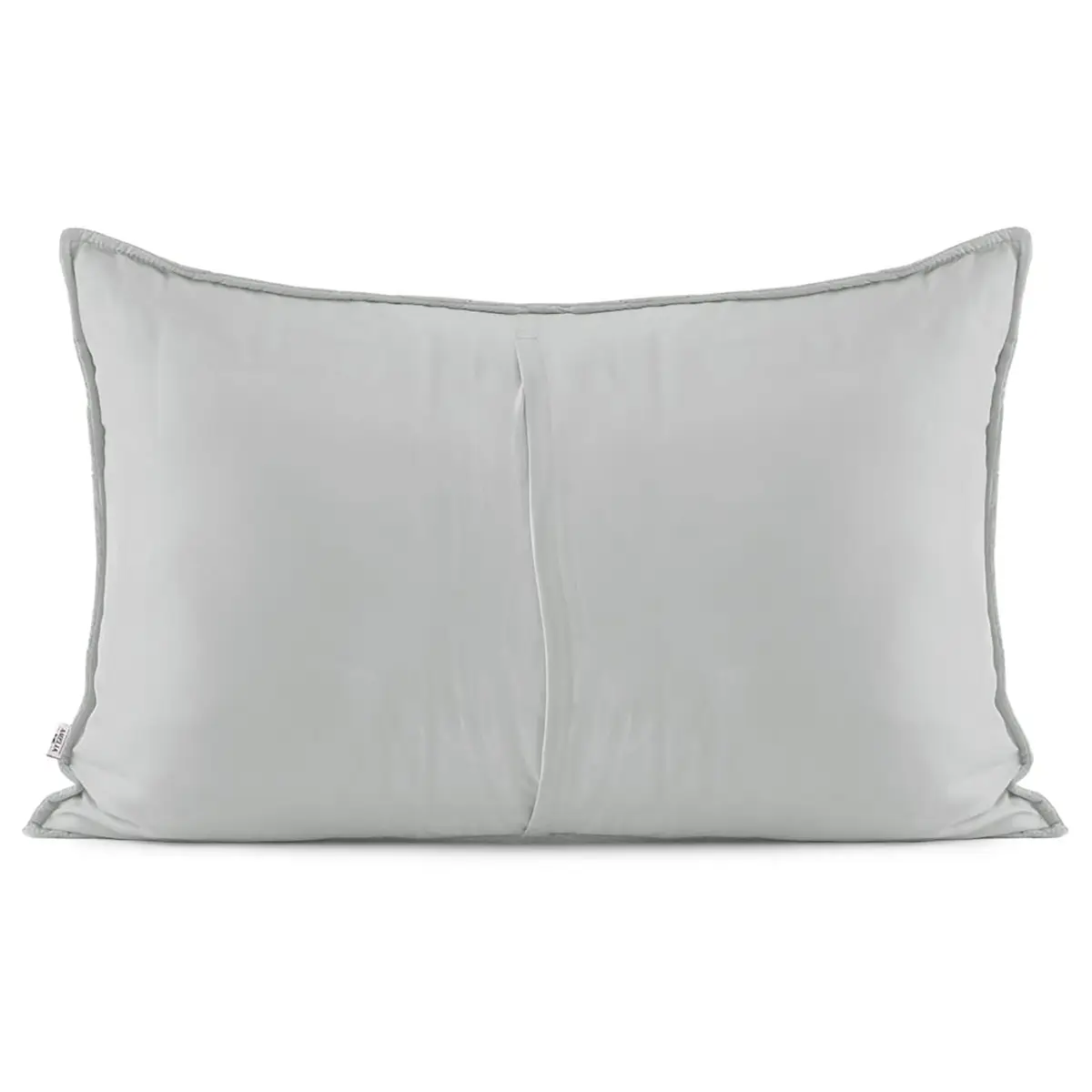Kissenbezug 2er Set Grau/Anthrazit/Hellgrau 70 x 50cm Webstoff