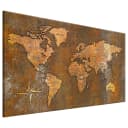 Korkbild Rusty World | Kupfer
