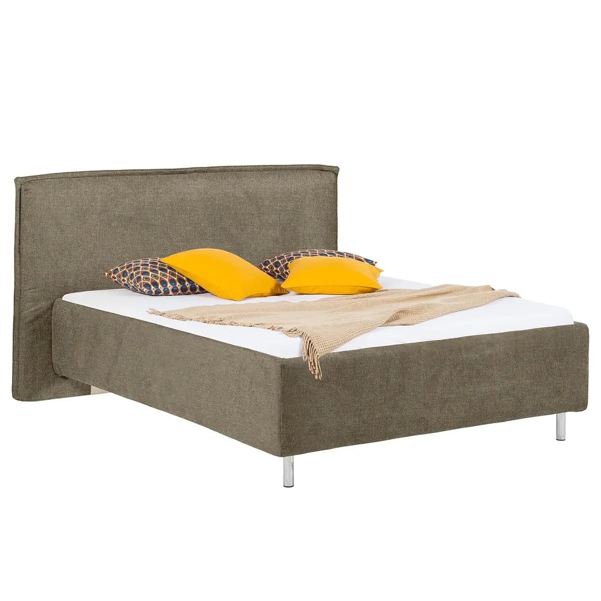 Polsterbett Homely 180 x 200cm | Beige