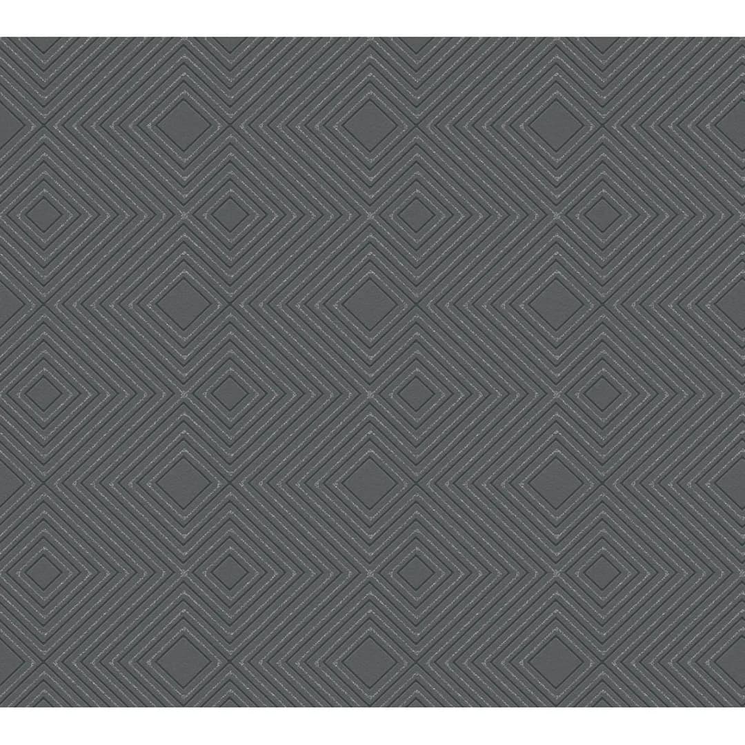 Vliestapete Vertigo | Schwarz