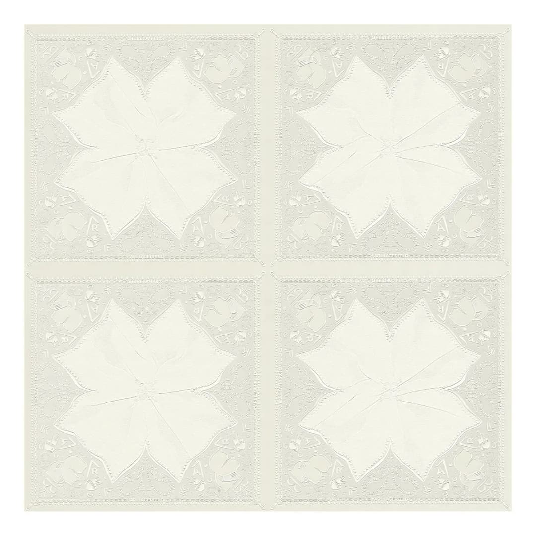 Vliestapete Kaleidoscope Paisley | Beige