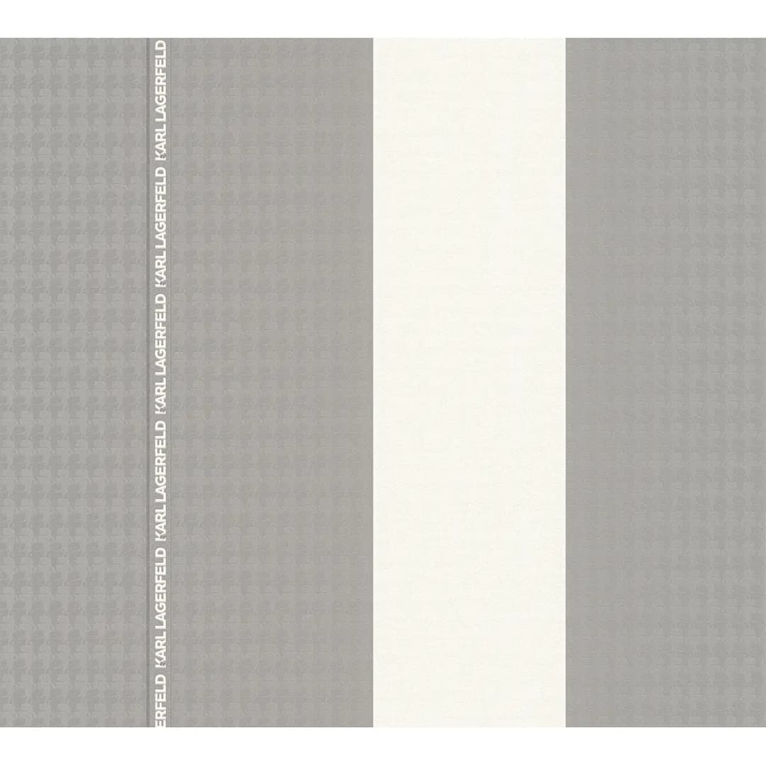 Vliestapete Ribbon | Grau